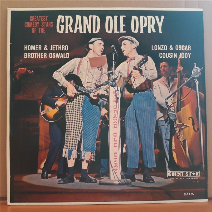 GREATEST COMEDY STARS OF THE GRAND OLE OPRY - LP 2.EL PLAK