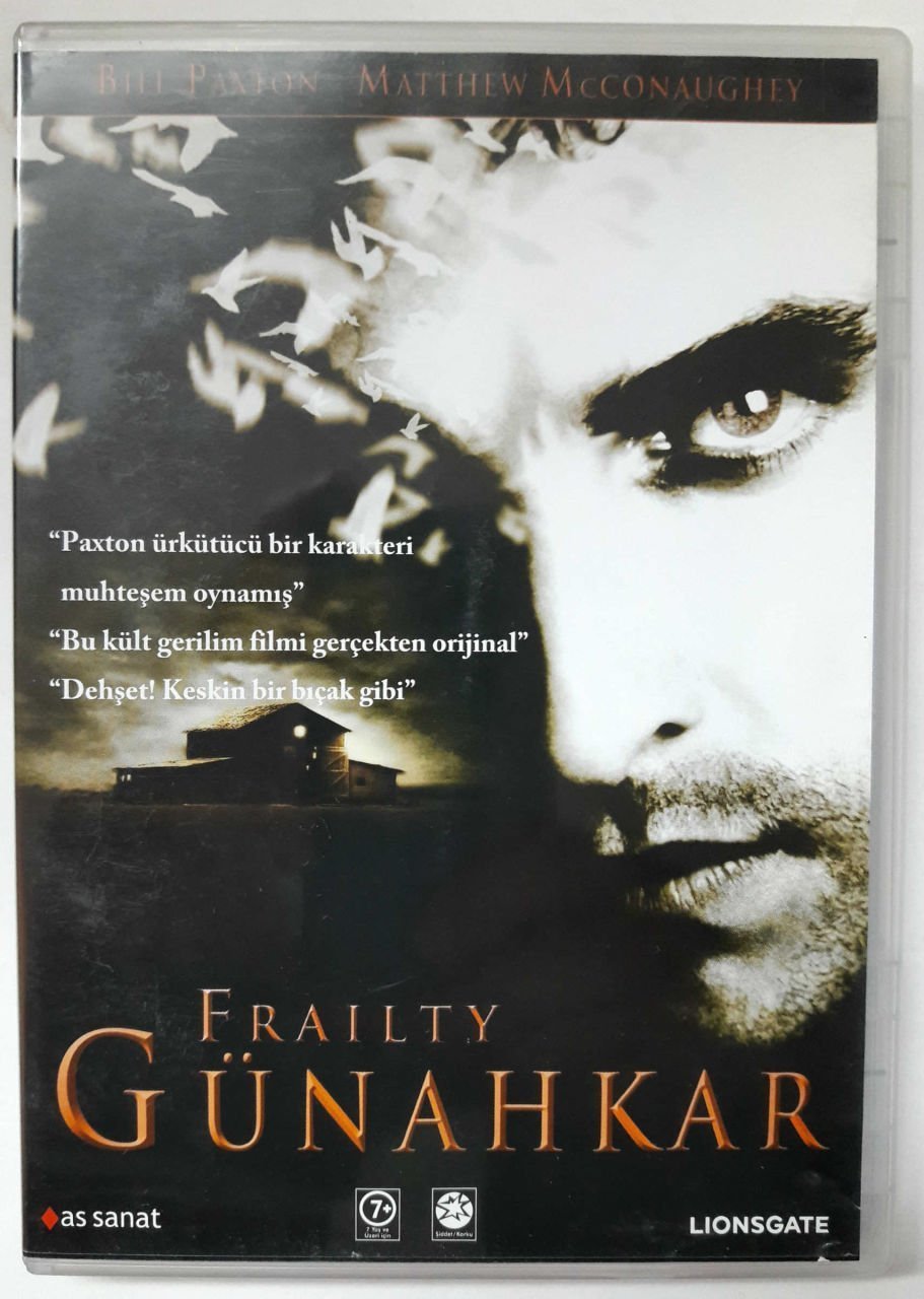 GÜNAHKAR - FRAILTY - BILL PAXTON - DVD 2.EL