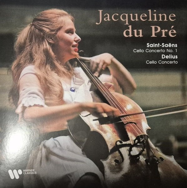 SAINT-SAENS CELLO CONCERTO NO.1 - DELIUS CELLO CONCERTO JACQUELINE DU PRE - LP 2025 EDITION SIFIR PLAK