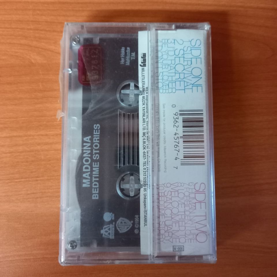 MADONNA BEDTIME STORIES (1994) - KASET AMBALAJINDA SIFIR
