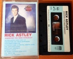 RICK ASTLEY - WHENEVER YOU NEED SOMEBODY (1987) MMY CASSETTE MADE IN TURKEY ''USED'' PAPER LABEL