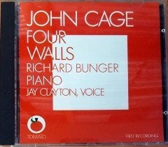 JOHN CAGE - FOUR WALLS / RICHARD BUNGER / JAY CLAYTON (1989) CD 2.EL