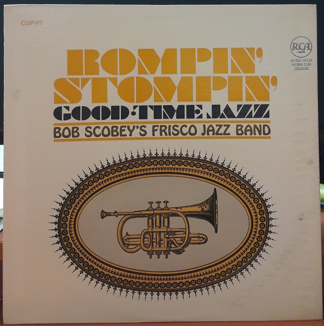 ROMPIN' STOMPIN' GOOD-TIME JAZZ - BOB SCOBEY'S FRISCO JAZZ BAND - PLAK 2.EL