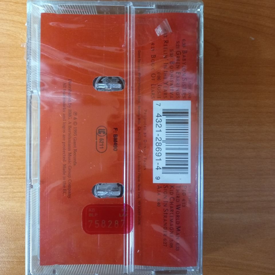 STEELY DAN - ALIVE IN AMERICA (1995) - KASET SIFIR