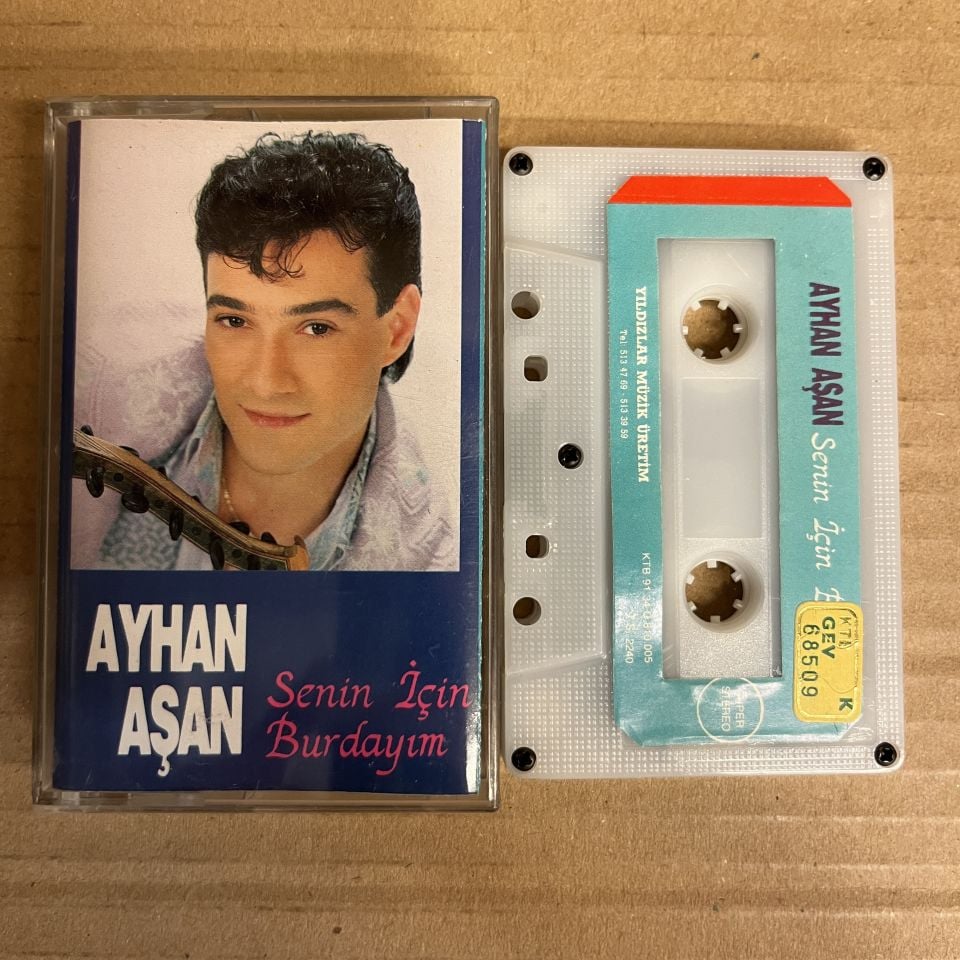 AYHAN AŞAN - SENİN İÇİN BURDAYIM (1991) - KASET 2.EL