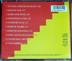 MERCEDES SOSA - VENGO A OFRECER MI CORAZON (1992) - CD LATIN ARJANTIN FOLK NUEVA CANCION 2.EL