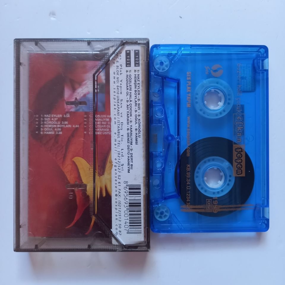 EFKAN ŞEŞEN - GÖZLERİ HALA ÇOCUK (1999) - KASET 2.EL