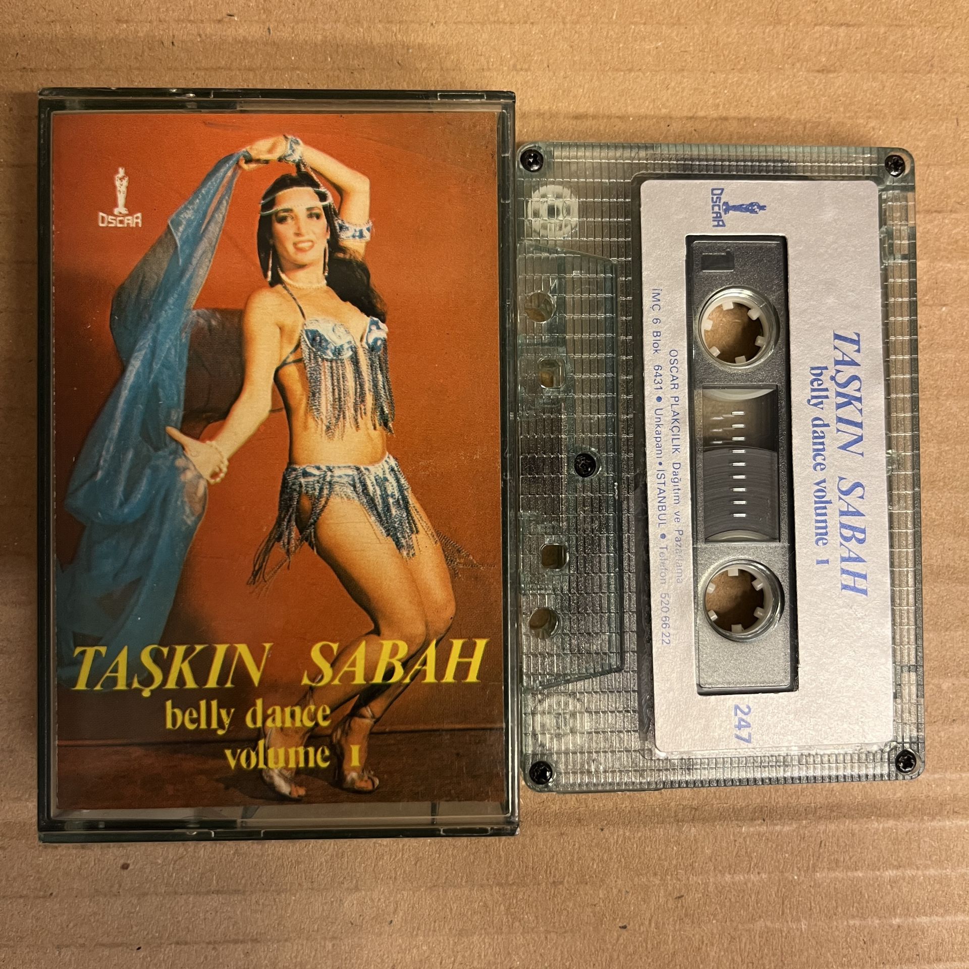 TAŞKIN SABAH - BELLY DANCE VOLUME I (198.) - KASET 2.EL