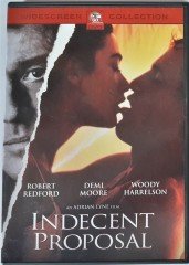 INDECENT PROPOSAL - AHLAKSIZ TEKLİF - ROBERT REDFORD - DEMI MOORE - WOODY HARRELSON - ADRIAN LYNE - DVD 2.EL