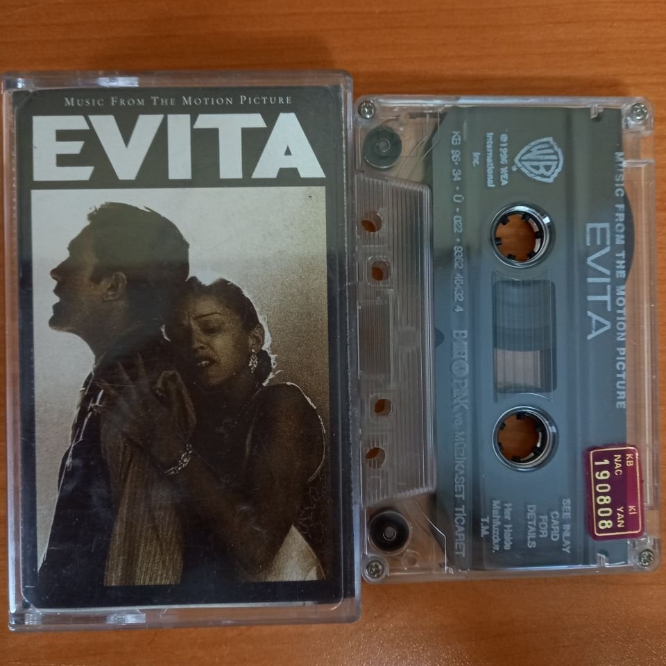 EVITA  (MADONNA) / MUSIC FROM THE MOTION PICTURE (1996) - KASET 2.EL