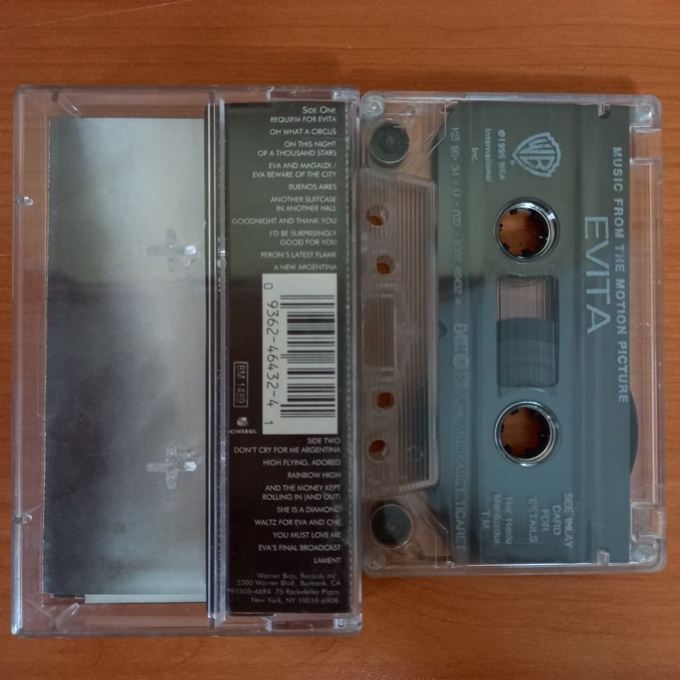 EVITA  (MADONNA) / MUSIC FROM THE MOTION PICTURE (1996) - KASET 2.EL