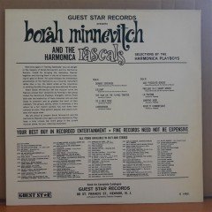 BORAH MINNEVITCH AND THE HARMONICA RASCALS - LP 2.EL PLAK
