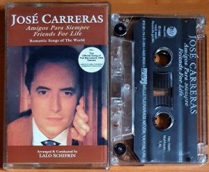 JOSE CARRERAS - AMIGOS PARA SIEMPRE / FRIENDS FOR LIFE (1992) - KASET 2.EL