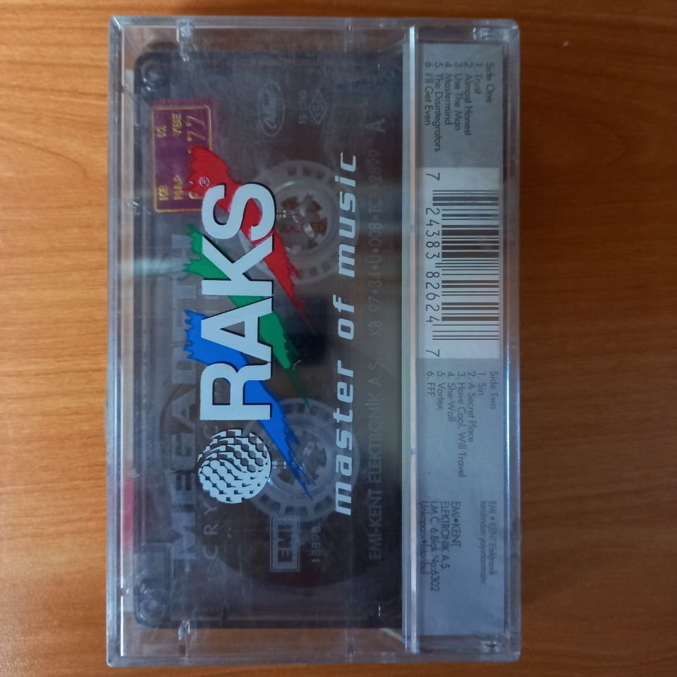 MEGADETH - CRYPTIC WRITINGS (1997) - KASET SIFIR