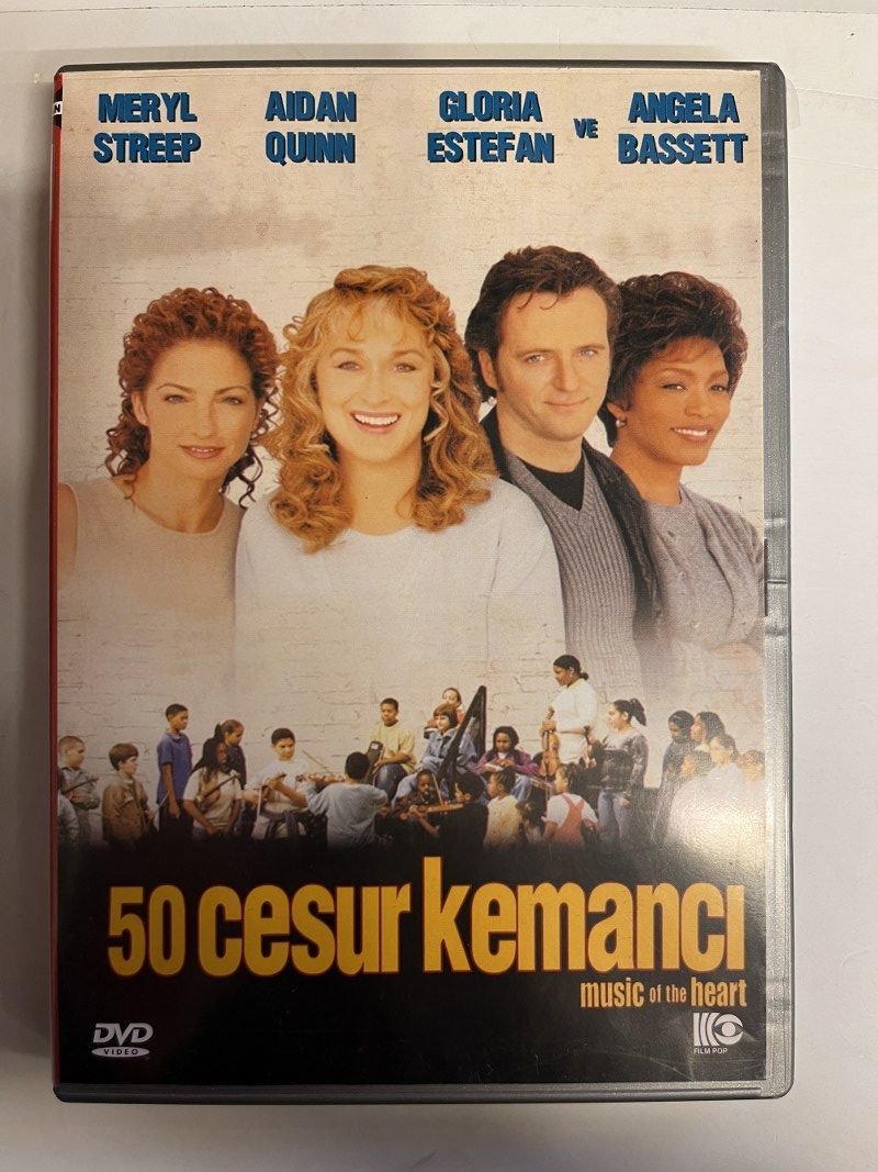 MUSIC OF THE HEART - 50 CESUR KEMANCI - WES CRAVEN - MERYL STREEP - DVD 2.EL