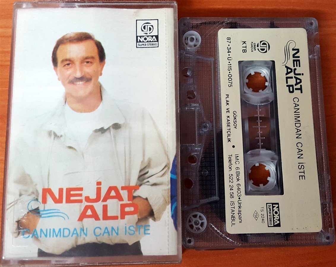 NEJAT ALP - CANIMDAN CAN İSTE KASET 2.EL
