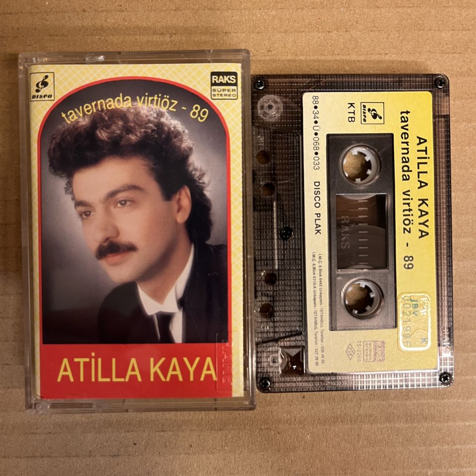 ATİLLA KAYA - TAVERNADA VİRTİÖZ (1988) - KASET 2.EL