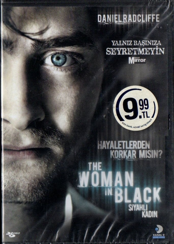 THE WOMAN IN BLACK - SİYAHLI KADIN - DANIEL RADCLIFFE - DVD AMBALAJINDA SIFIR