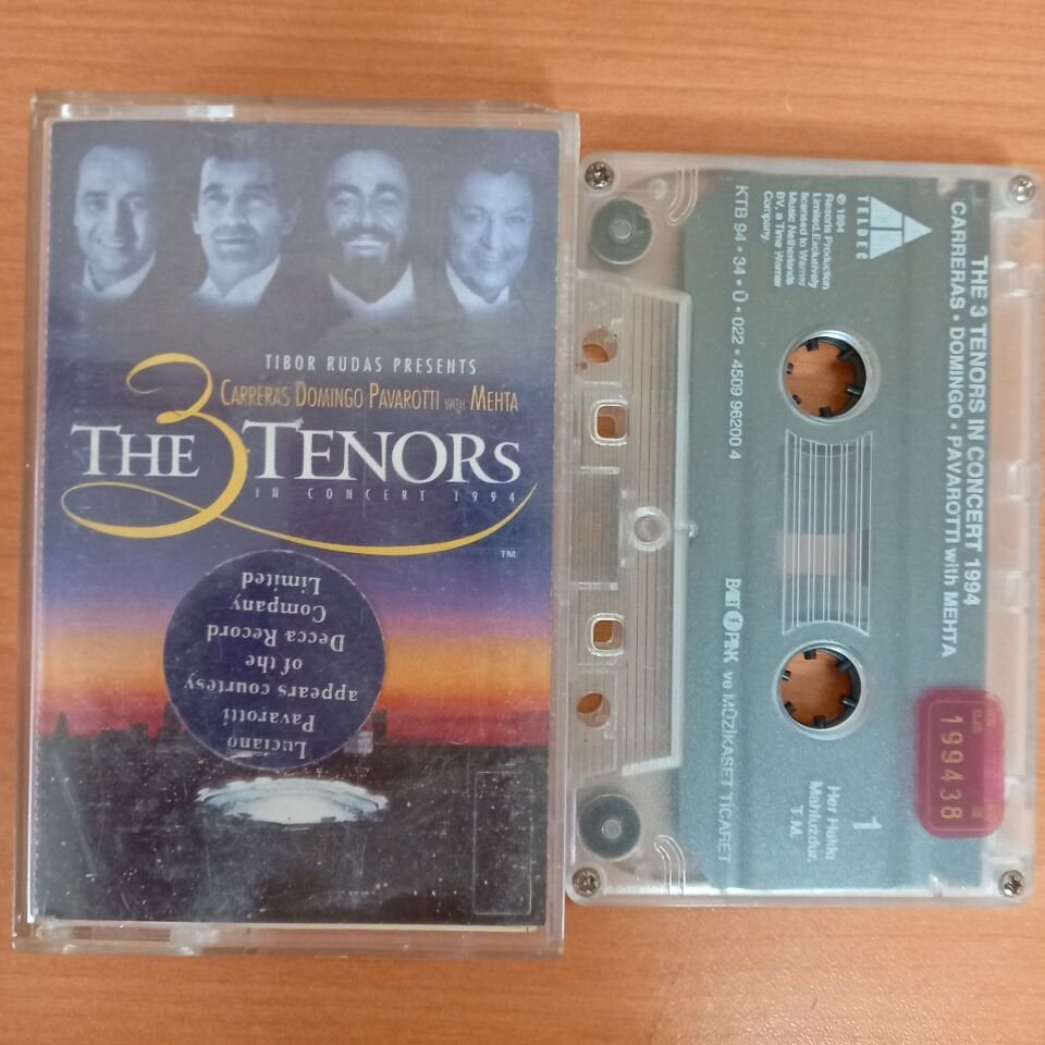 CARRERAS, DOMINGO, PAVAROTTI WITH MEHTA – THE 3 TENORS IN CONCERT 1994 (1994) - KASET 2.EL