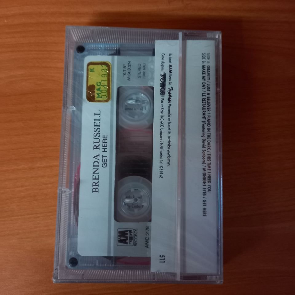 BRENDA RUSSELL - GET HERE (1988) - KASET AMBALAJINDA SIFIR
