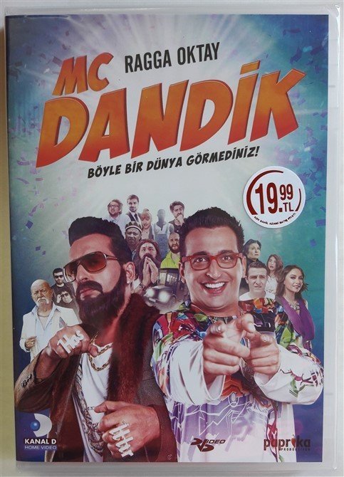 MC DANDİK - RAGGA OKTAY - CEM YAZ - DVD SIFIR