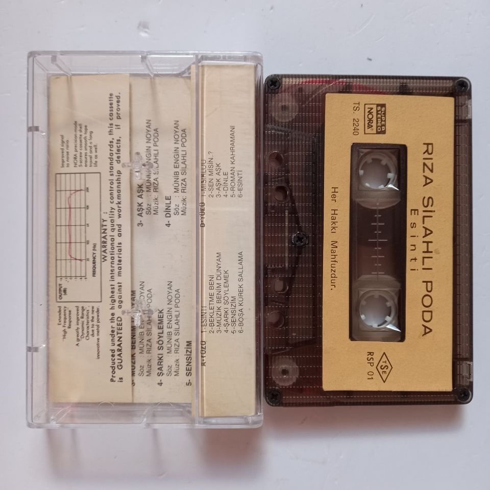 RIZA SİLAHLI PODA - ESİNTİ - KASET 2.EL