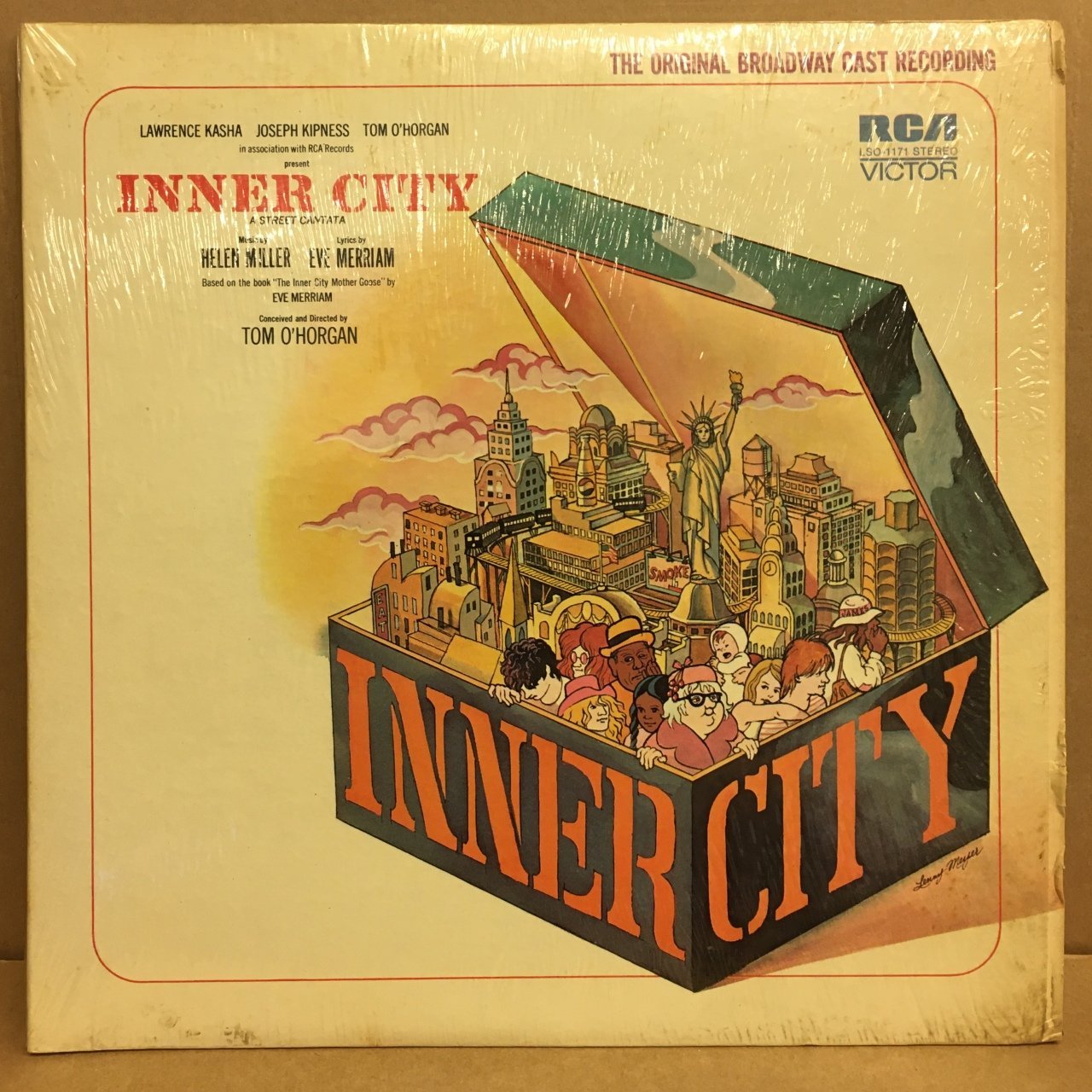 INNER CITY BROADWAY HELEN MILLER 1972 2.EL PLAK