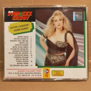 MUAZZEZ ERSOY - SEVEN OLMAZ Kİ / SENİN İÇİNDİ - CD BARKODSUZ İLK BASKI 2.EL