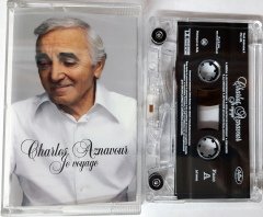 CHARLES AZNAVOUR - JE VOYAGE CASSETTE MADE IN EU ''USED''