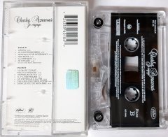 CHARLES AZNAVOUR - JE VOYAGE CASSETTE MADE IN EU ''USED''
