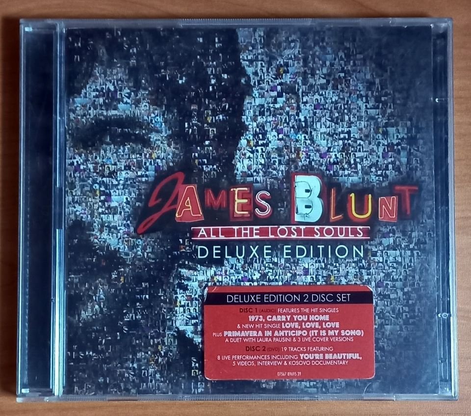 JAMES BLUNT – ALL THE LOST SOULS (2008) - CD+DVD  2.EL