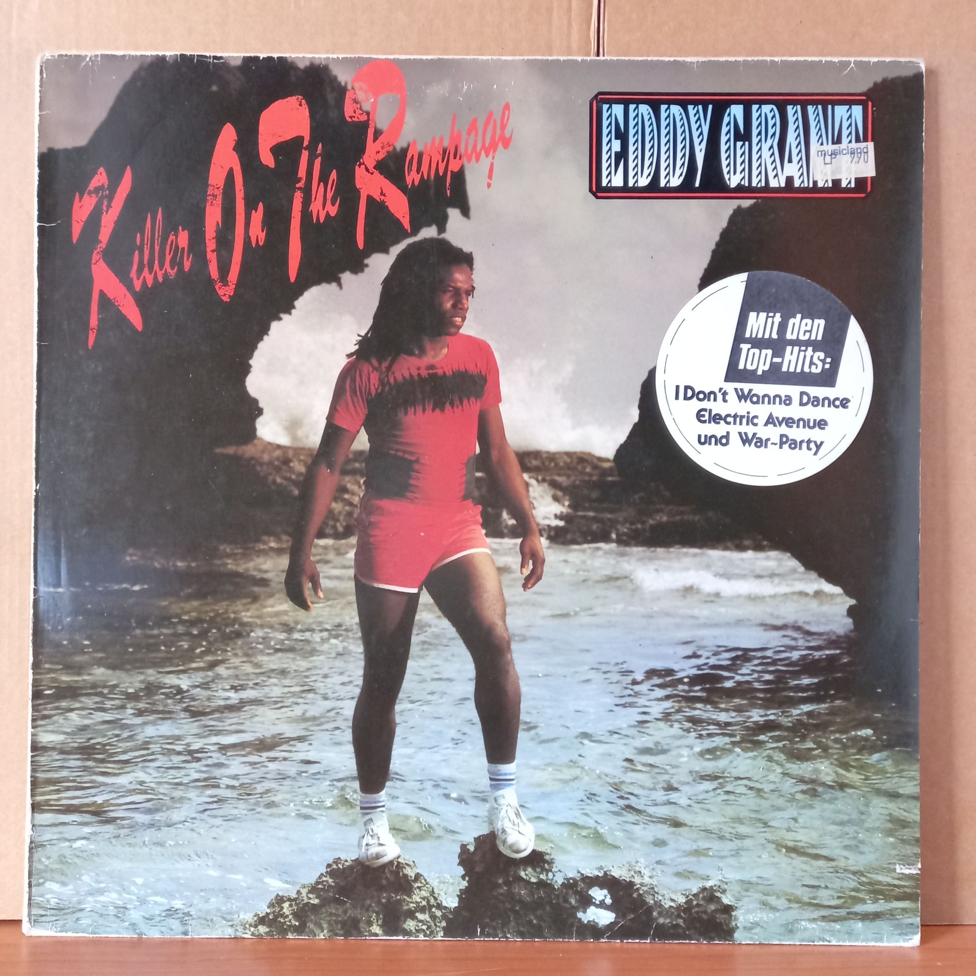 EDDY GRANT – KILLER ON THE RAMPAGE (1982) - LP 2. EL PLAK