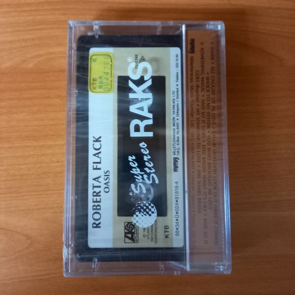 ROBERTA FLACK - OASIS (1988) - KASET AMBALAJINDA SIFIR