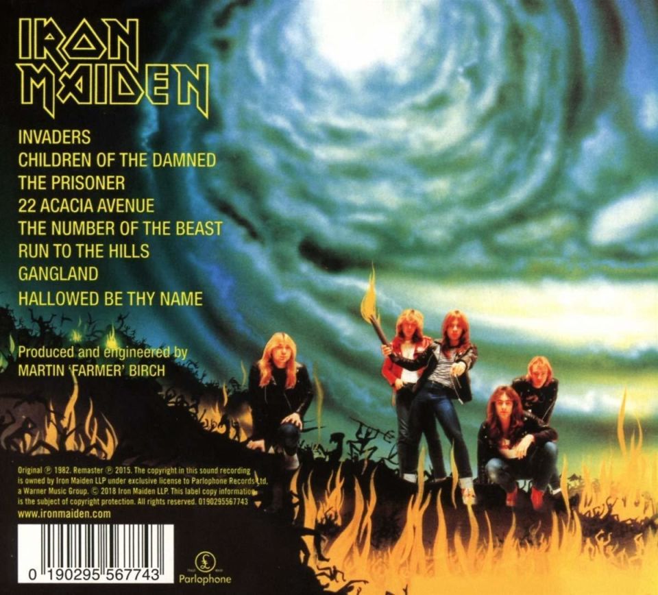 IRON MAIDEN - NUMBER OF THE BEAST (1982) - CD 2018 EDITION DIGIPAK AMBALAJINDA SIFIR