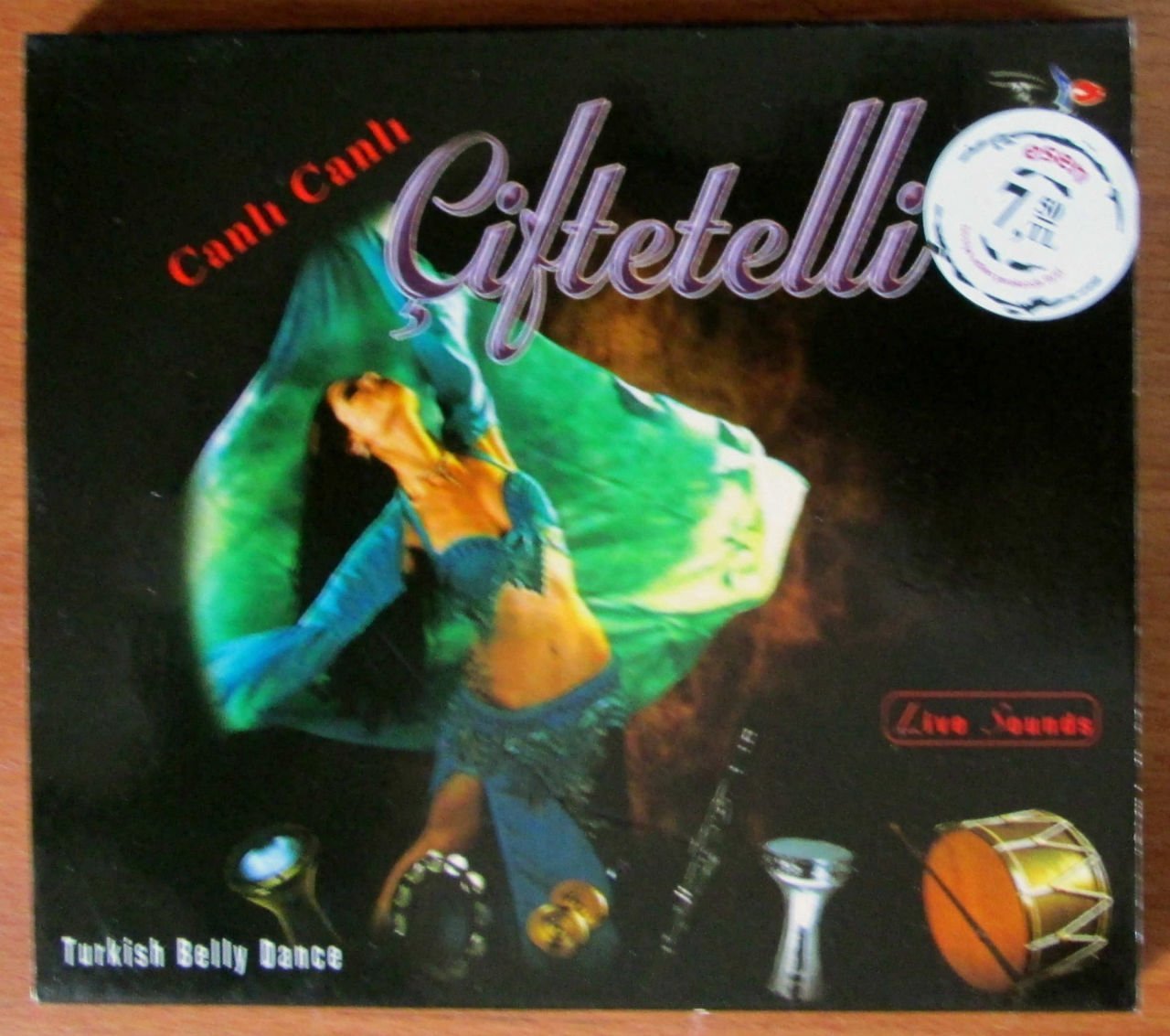 ÇİFTETELLİ - TURKISH BELLY DANCE CD 2.EL