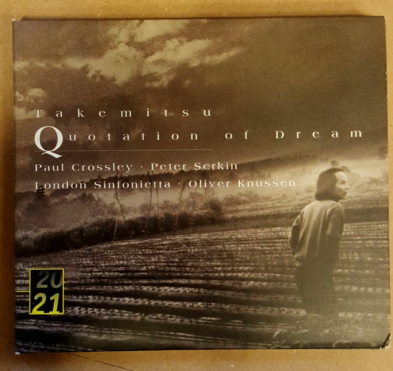 TORU TAKEMITSU QUOTATION OF DREAM CD DIGIPACK 2.EL