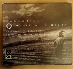TORU TAKEMITSU QUOTATION OF DREAM CD DIGIPACK 2.EL