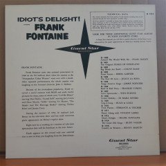 IDIOT'S DELIGHT! FRANK FONTAINE - LP 2.EL PLAK
