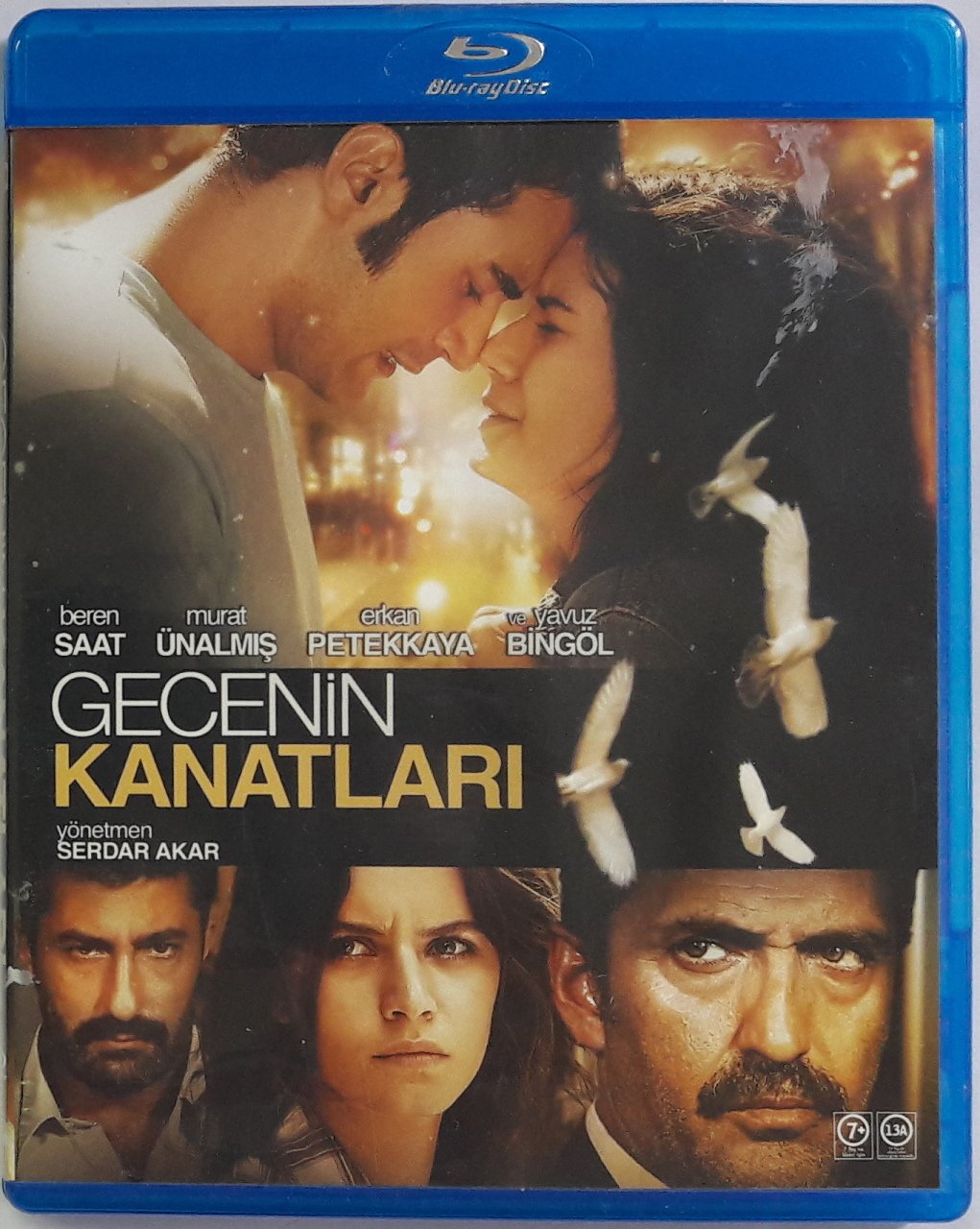 GECENİN KANATLARI - BEREN SAAT - MURAT ÜNALMIŞ - SERDAR AKAR - BLURAY 2.EL