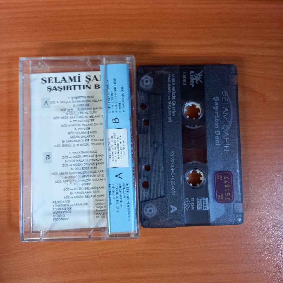 SELAMİ ŞAHİN - ŞAŞIRTTIN BENİ (1992) - KASET 2.EL