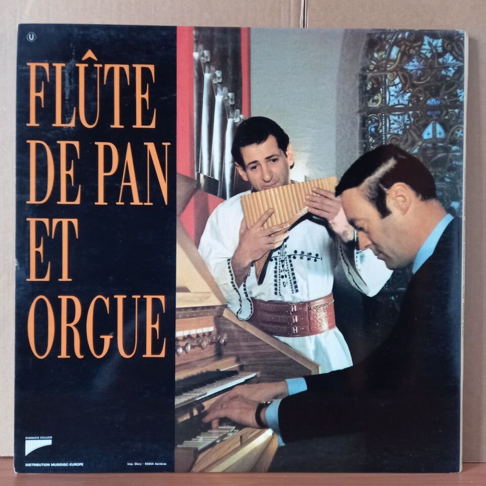 IMPROVISATIONS FLUTE DE PAN ET ORGUE / GHEORGHE ZAMFIR ET MARCEL CELLIER (1975) - LP 2. EL PLAK