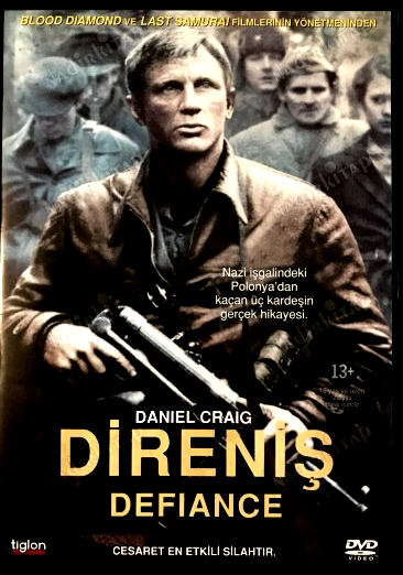 DEFIANCE - DİRENİŞ - DANIEL CRAIG - DVD 2.EL
