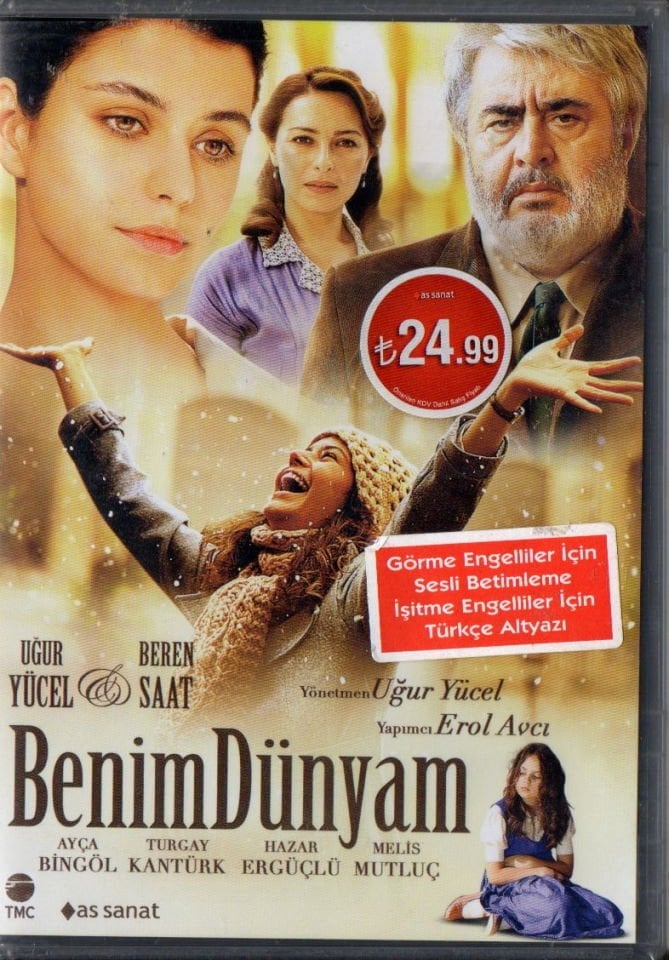 BENİM DÜNYAM - BEREN SAAT - UĞUR YÜCEL - DVD AMBALAJINDA SIFIR