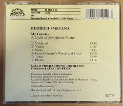 SMETANA MY COUNTRY CZECH PHILH. ORCH. RAFAEL KUBELIK CD 2.EL