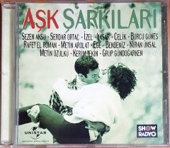 AŞK ŞARKILARI / SEZEN AKSU, SERDAR ORTAÇ, İZEL, YAŞAR, ÇELİK, BURCU GÜNEŞ, RAFET EL ROMAN (2000) UNIVERSAL MÜZİK CD 2.EL