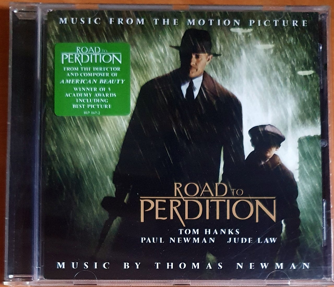 ROAD TO PERDITION SOUNDTRACK / THOMAS NEWMAN (2002) - CD 2.EL