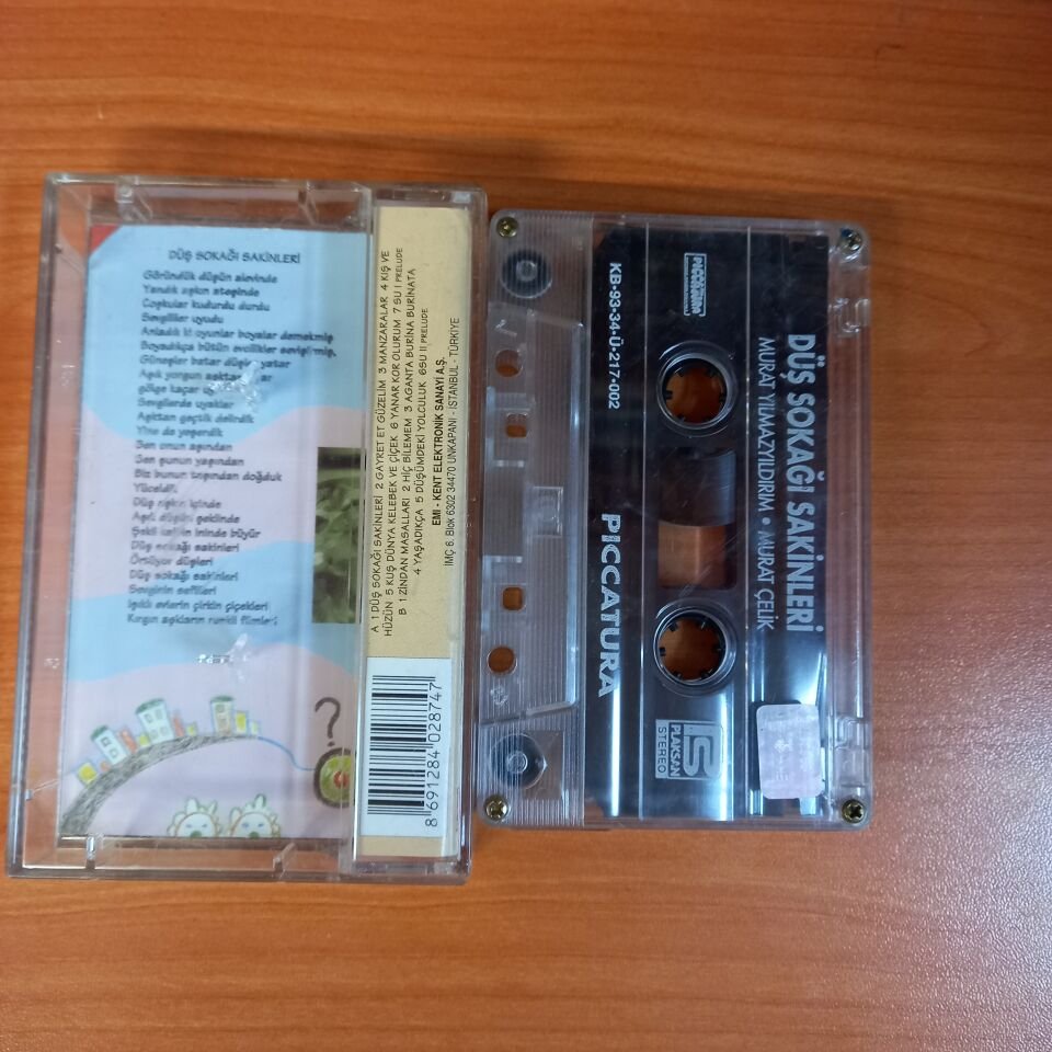 DÜŞ SOKAĞI SAKİNLERİ - YAŞADIKÇA / MURAT YILMAZYILDIRIM, MURAT ÇELİK (1993) - KASET 2.EL