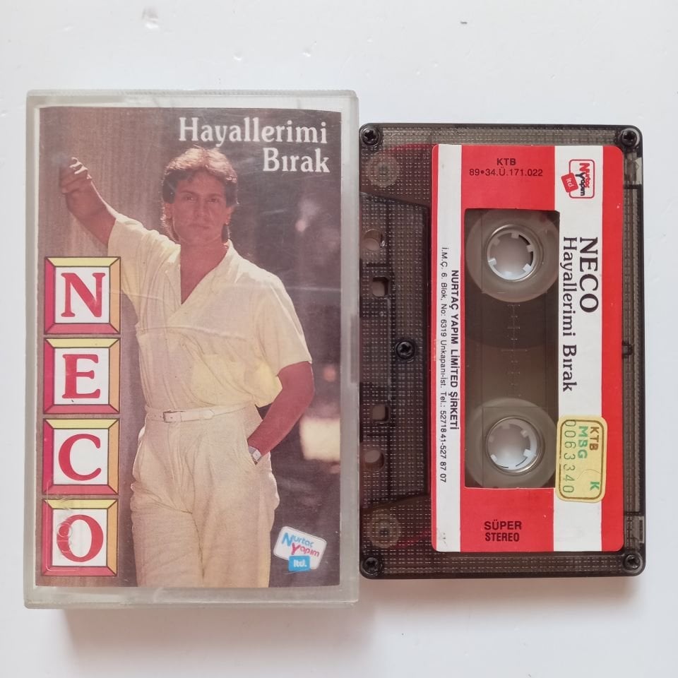 NECO - HAYALLERİMİ BIRAK (1989) - KASET 2.EL