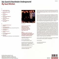 IDA SAND - MY SOUL KITCHEN (2018) - LP KAPAK ÇOK HAFİF DEFOLU ACT MUSIC 180GR SIFIR PLAK