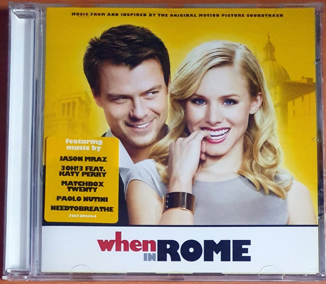 WHEN IN ROME SOUNDTRACK / JASON MRAZ, MATCHBOX TWENTY, PAOLO NUTINI, TINA PAROL, SOFI BONDE (2009) - CD 2.EL